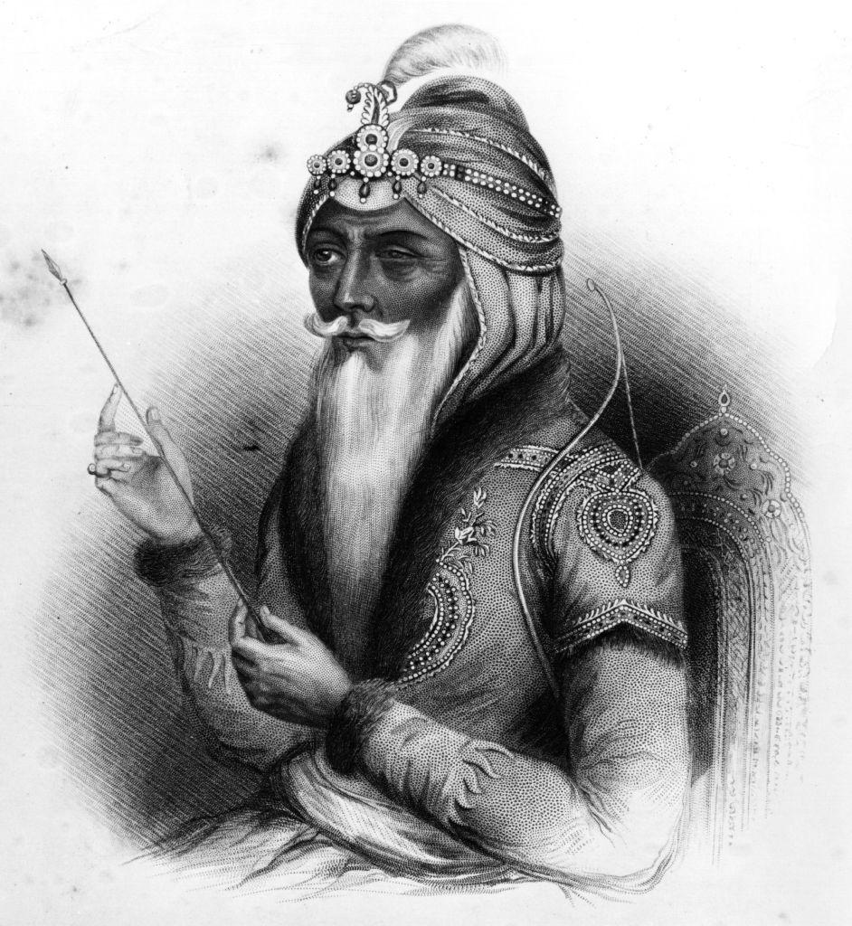 El maharaj&aacute; Ranjit Singh.