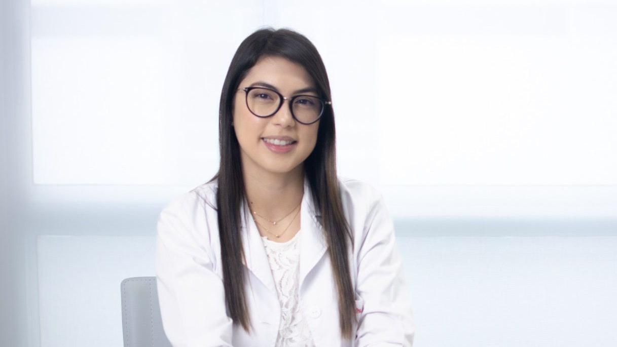 La pediatra Diana Ramos Mosquera en un retrato profesional. 