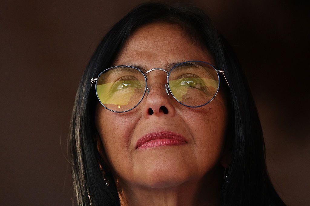 Delcy Rodr&iacute;guez.