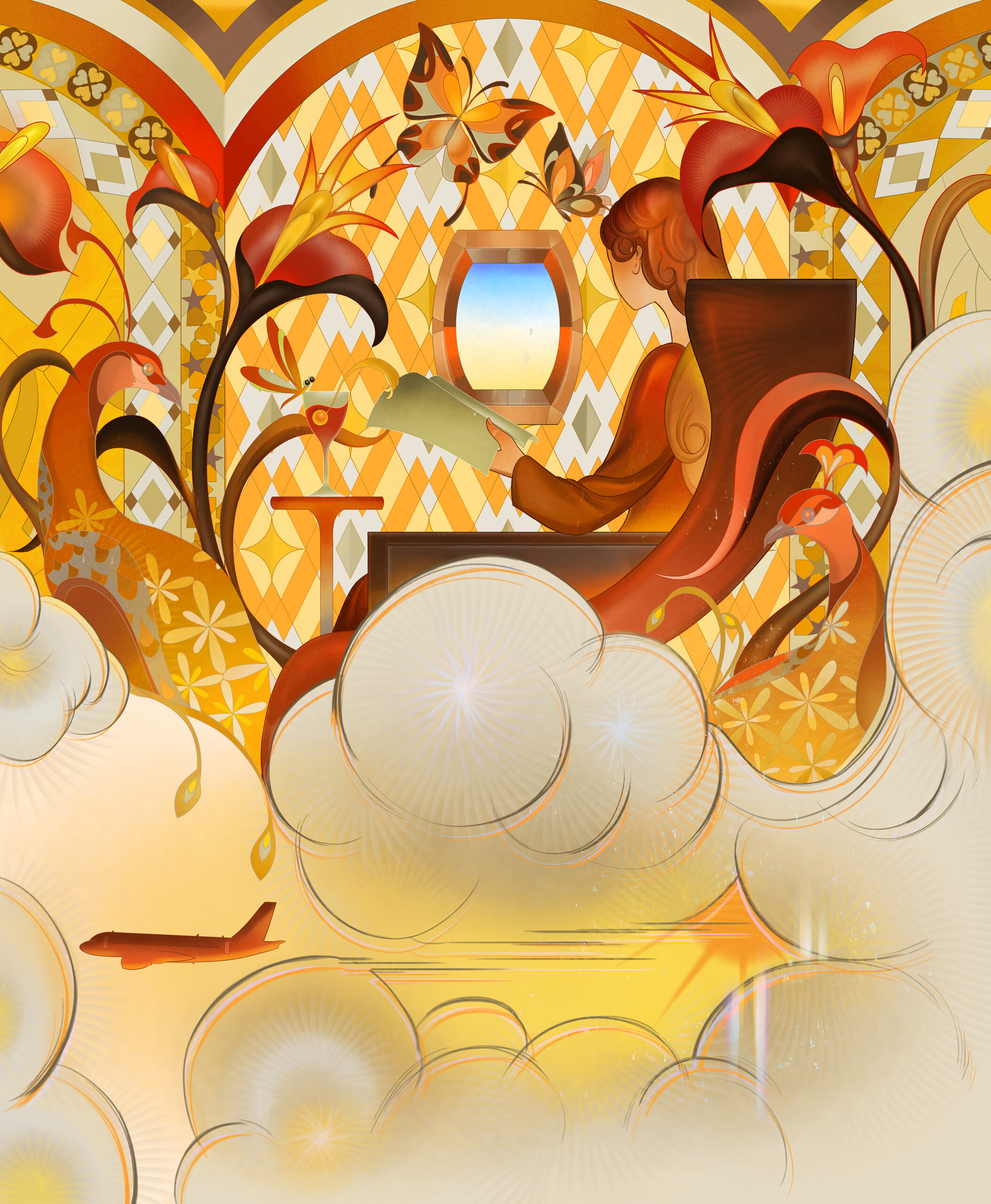 Así es volar desde París en un avión de ultralujo