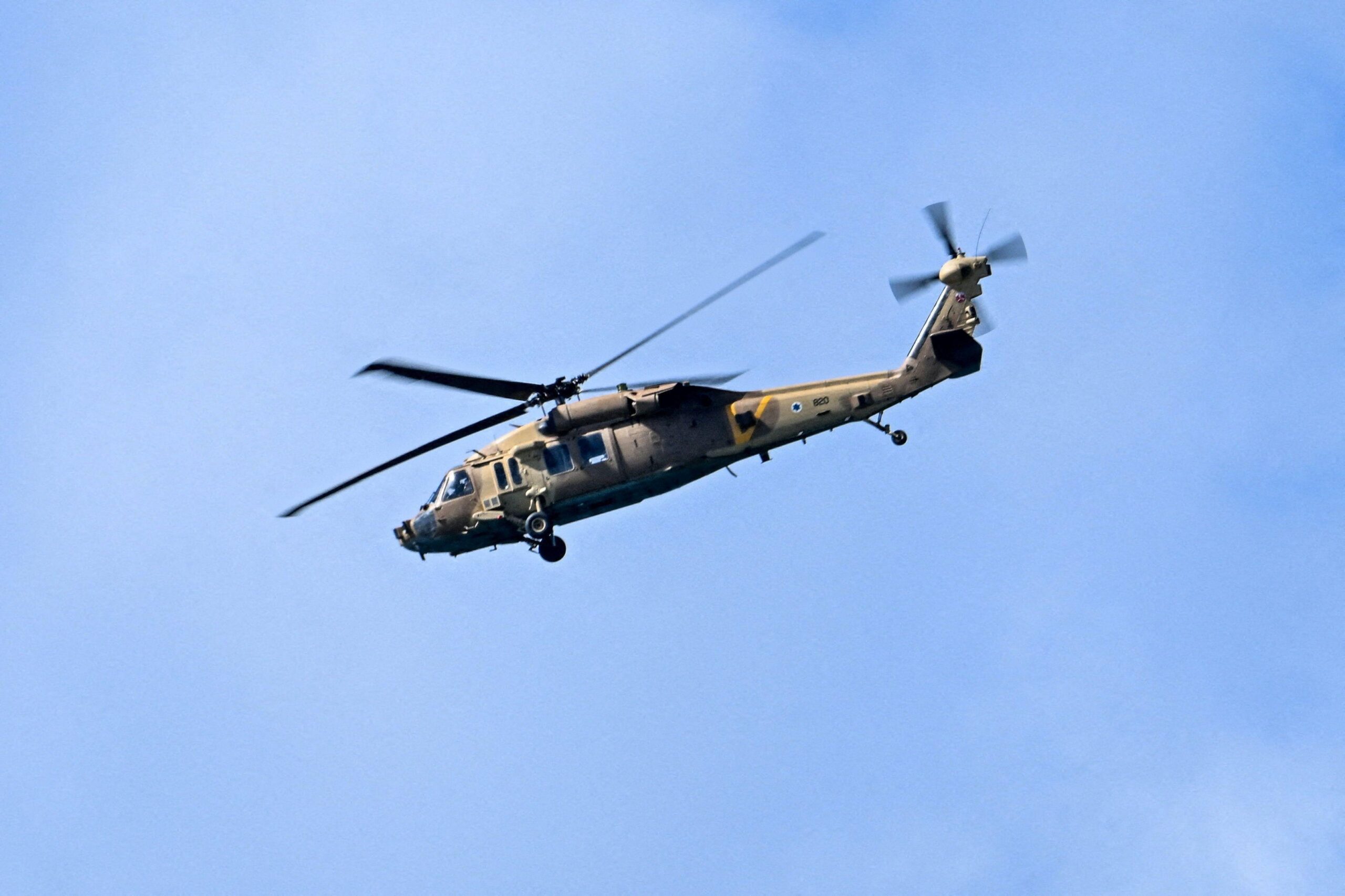 Un helic&oacute;ptero Black Hawk.