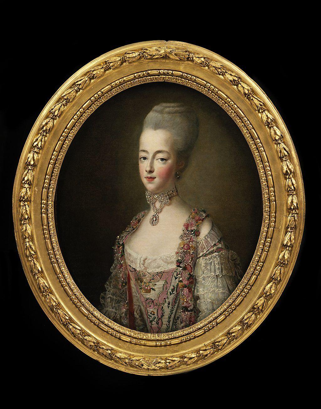 Retrato de Mar&iacute;a Antonieta.