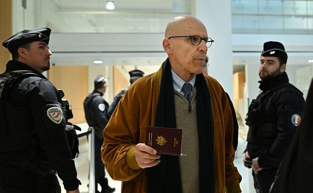 Christian Herrault, ex subdirector de operaciones de Lafarge, llegando al juzgado de Par&iacute;s el d&iacute;a del veredicto.
