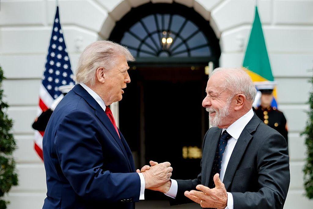 Trump y Lula en la Casa Blanca a principios de mayo de 2026.