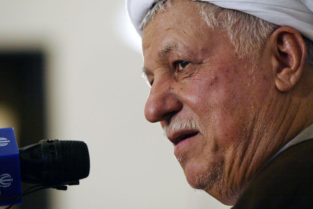 Retrato del fallecido presidente de Ir&aacute;n, Akbar Hashemi Rafsanjani.