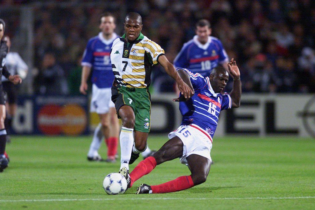 Sud&aacute;frica en el Mundial de Francia.