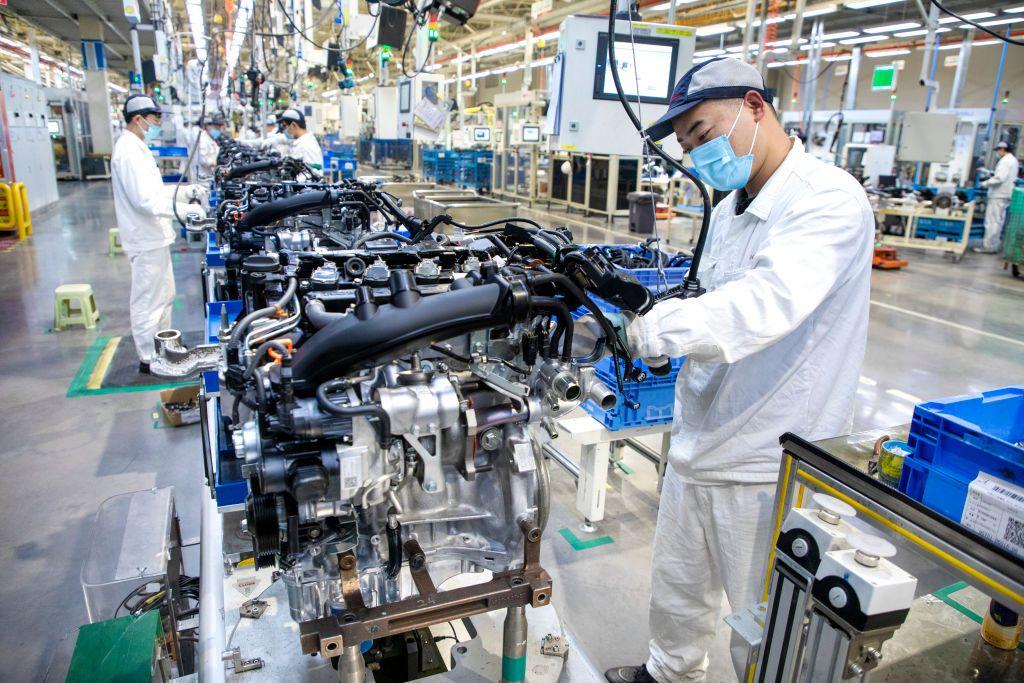 F&aacute;brica de Honda en China
