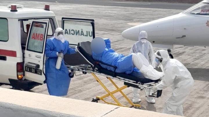 Paciente evacuado