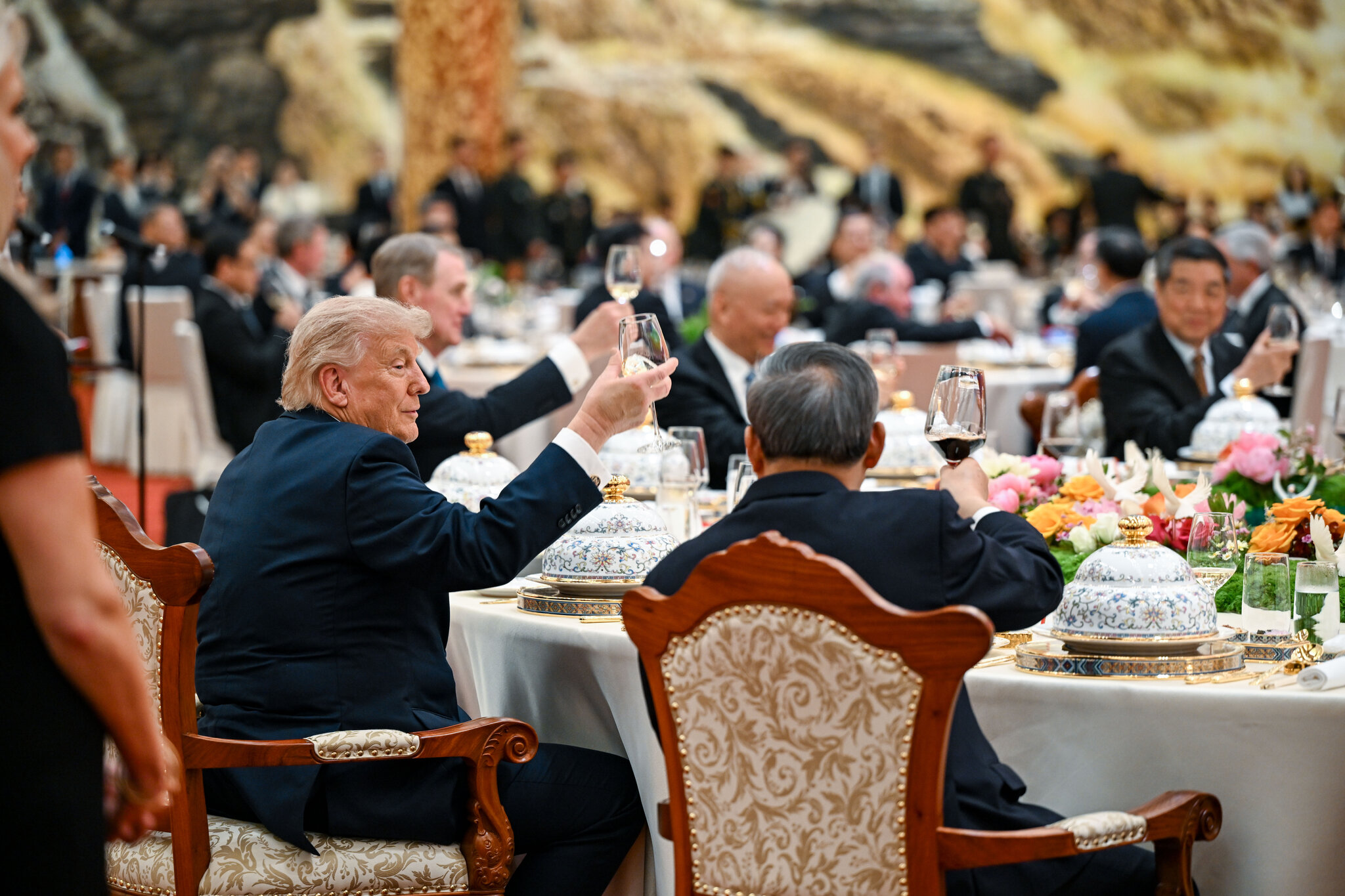 ¿Qué cenaron Trump y Xi?