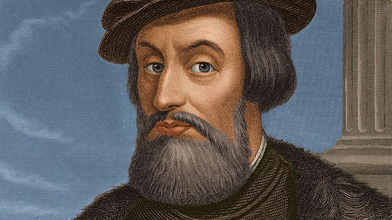 Retrato de Hern&aacute;n Cort&eacute;s