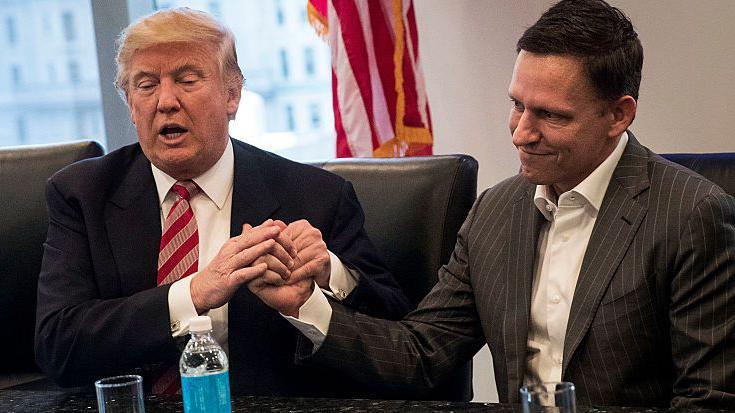 Thiel es una aliado cercano del presidente Trump, financiando sus campa&ntilde;as desde 2016.