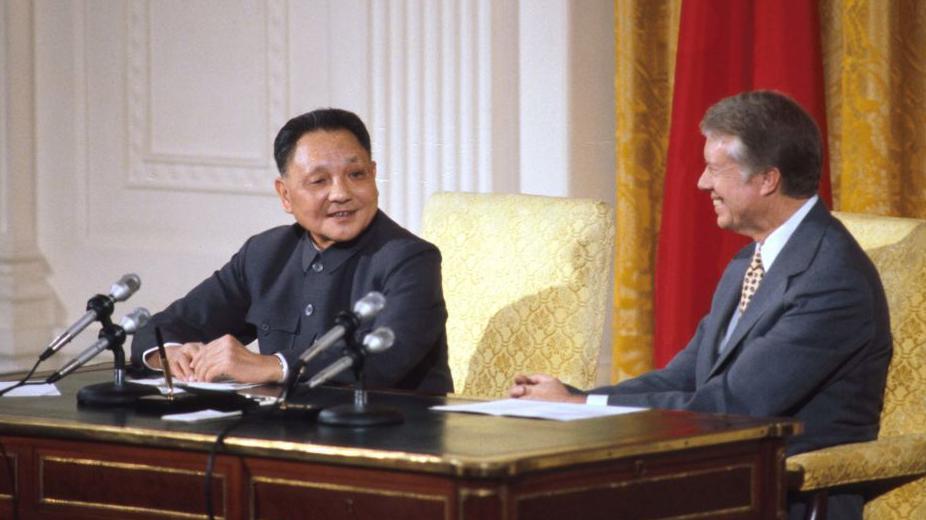 Deng Xiaoping y Carter