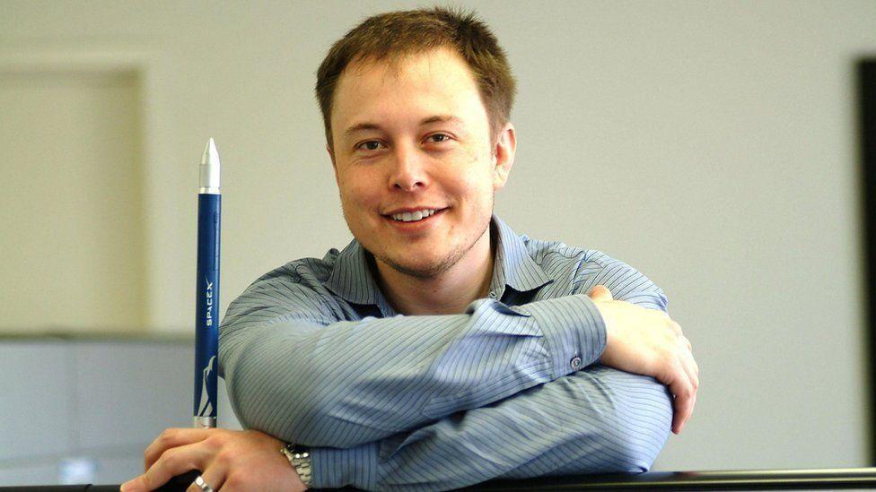 Elon Musk de joven