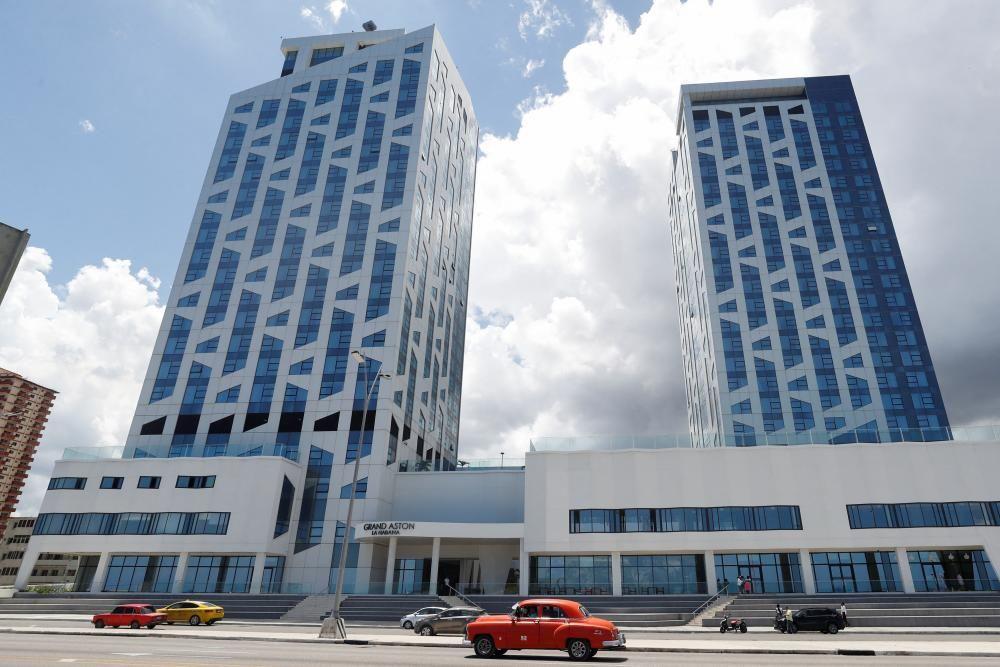 Una vista panor&aacute;mica del hotel Grand Aston de La Habana