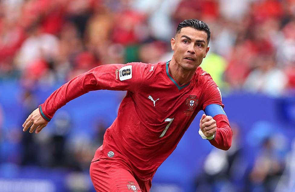 Cristiano Ronaldo durante uno de los partidos de Portugal en el Mundial 2026