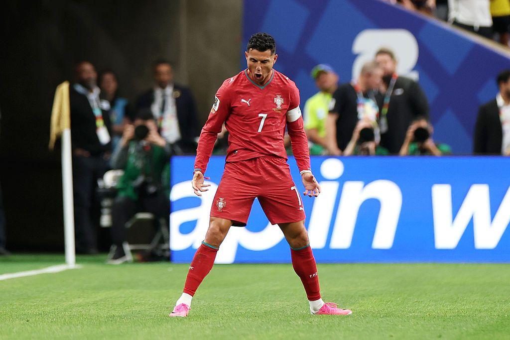 Cristiano Ronaldo se convirti&oacute; en el primer jugador en marcar en seis Copas del Mundo.