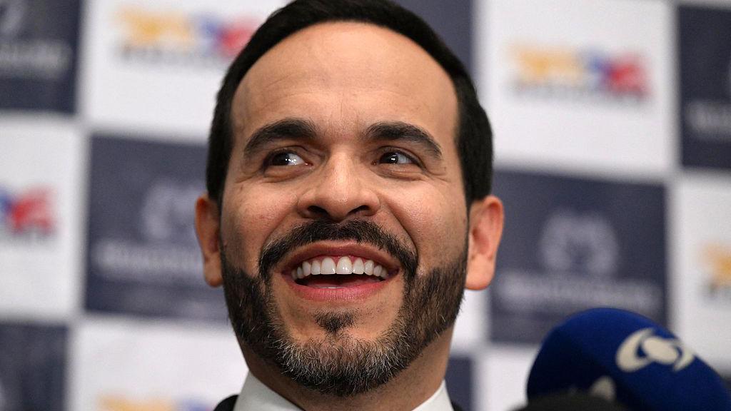 Abelardo de la Espriella, durante un acto de campa&ntilde;a presidencial en 2026. 