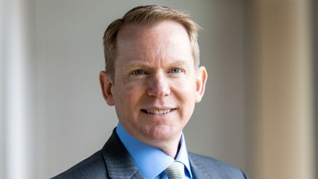 Charlie Nunn, director ejecutivo de Lloyds Banking Group Plc, tras una entrevista con Bloomberg Television en Londres, Reino Unido, el mi&eacute;rcoles 27 de julio de 2022.
