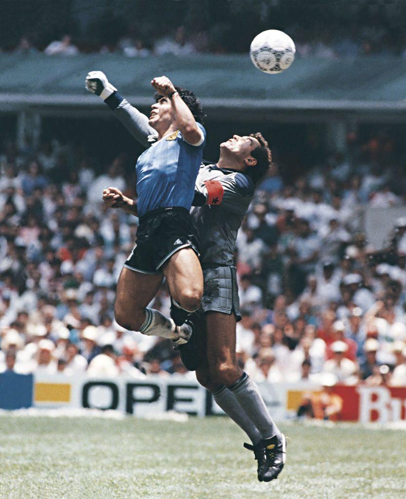 Los ingleses no olvidan la "mano de Dios" de Maradona.