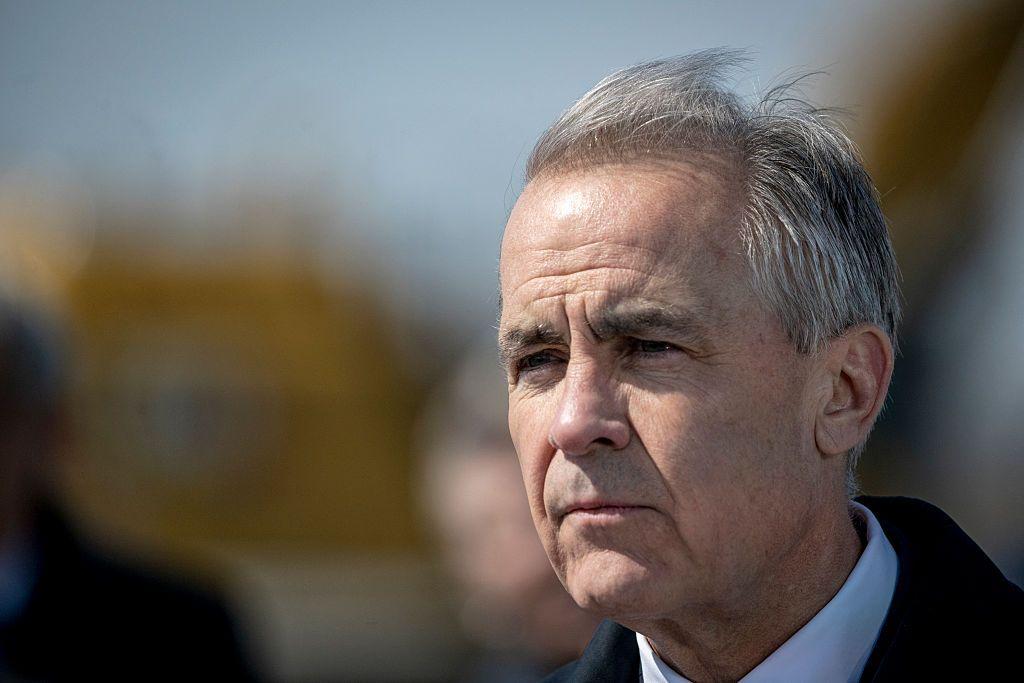 Mark Carney, con una expresión seria.
