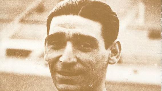La imagen muestra el rostro del exfutbolista Anfilogino Guarisi en la d&eacute;cada de 1930