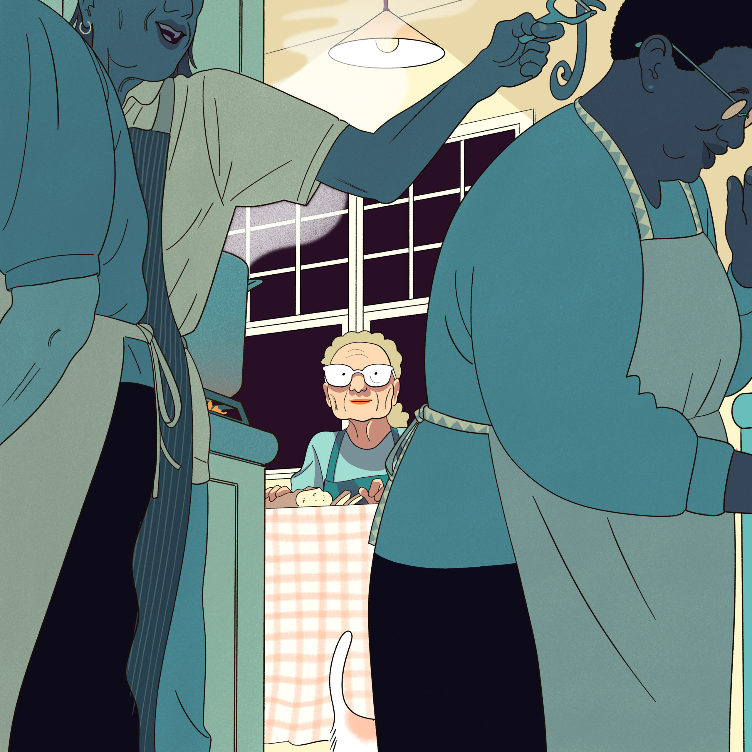Las personas mayores recurren a las viviendas tipo “Golden Girls”