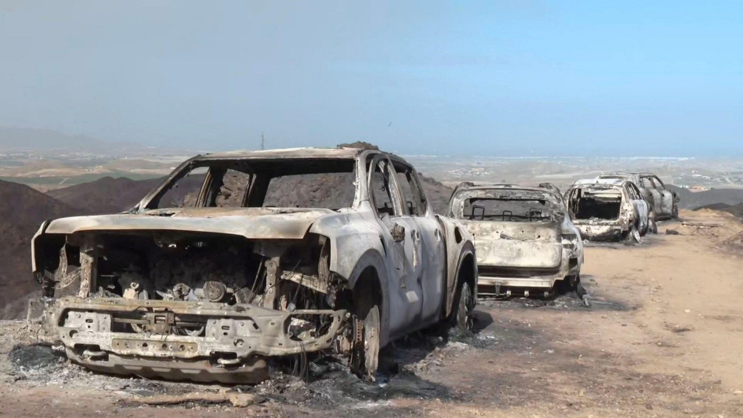 El británico que sobrevivió al incendio en España en el interior de un auto en llamas mientras su esposa y sus amigos morían