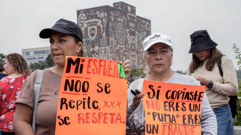 Protestas en la UNAM