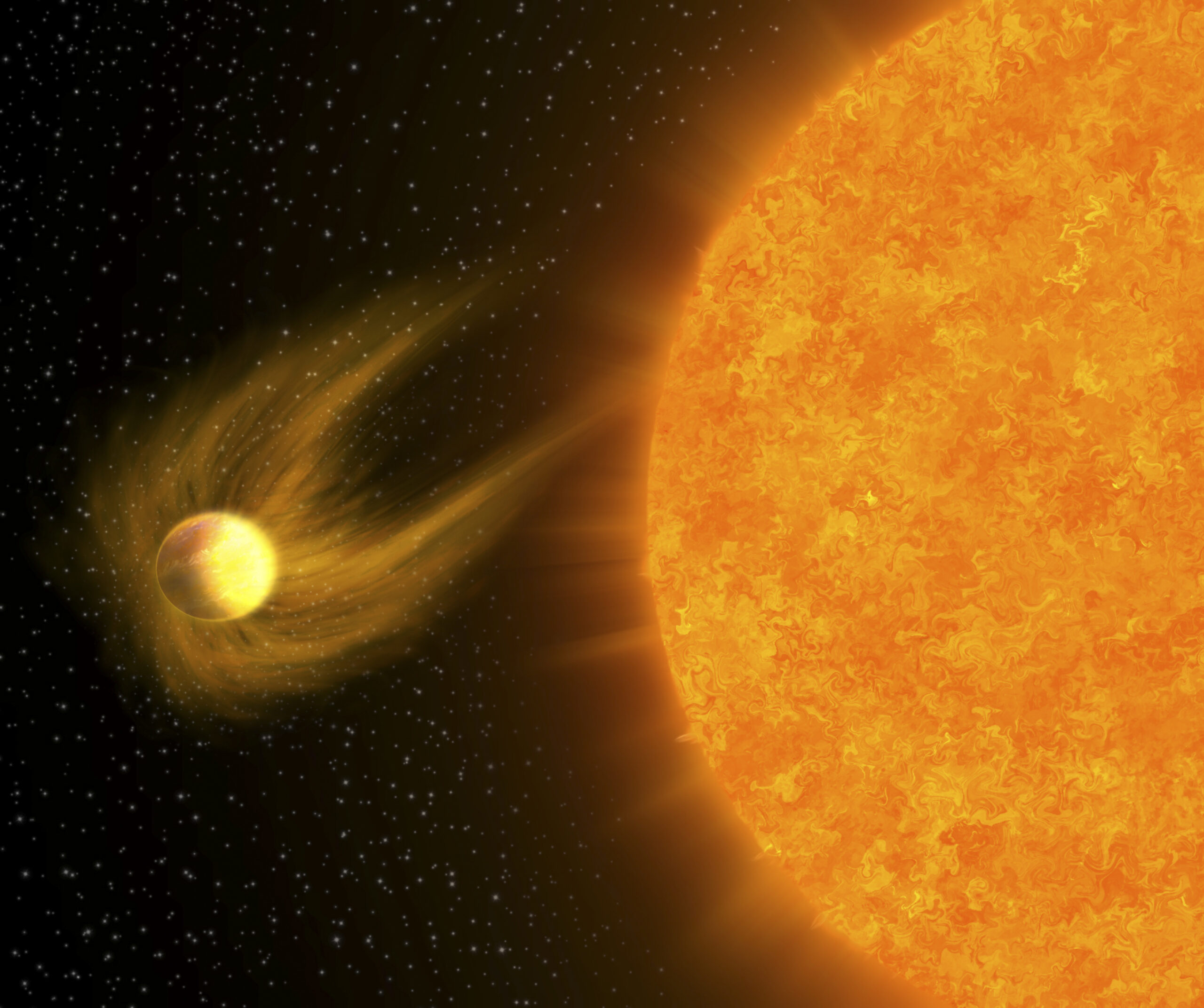 Esta estrella se tragó a un planeta y eso fue apenas el aperitivo