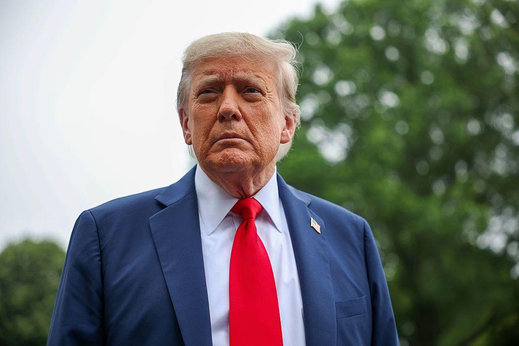 El presidente Donald Trump en 2025.