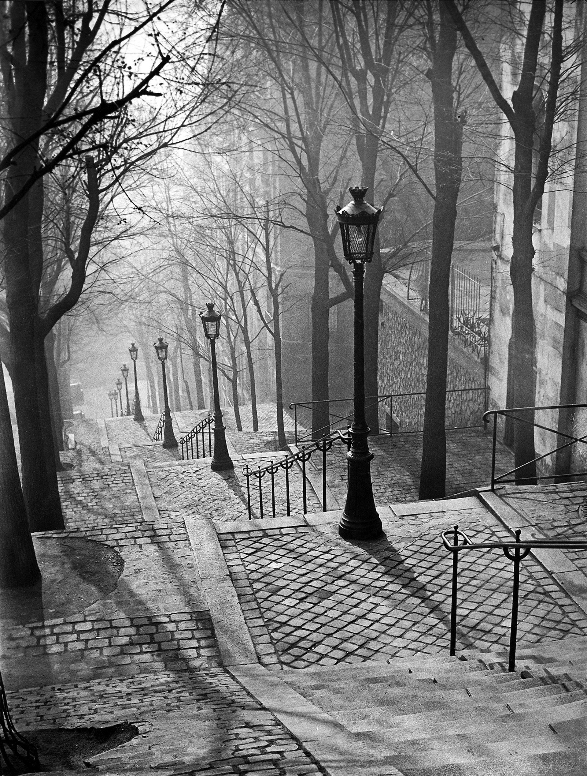 Escalier de la Butte Montmartre, 1937.