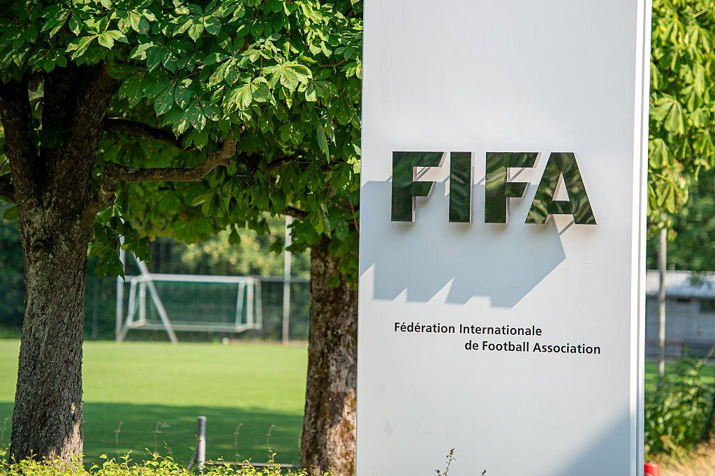 Vista general del exterior de la sede mundial de la FIFA (Fédération Internationale de Football Association) el 30 de julio de 2026 en Zúrich, Suiza.