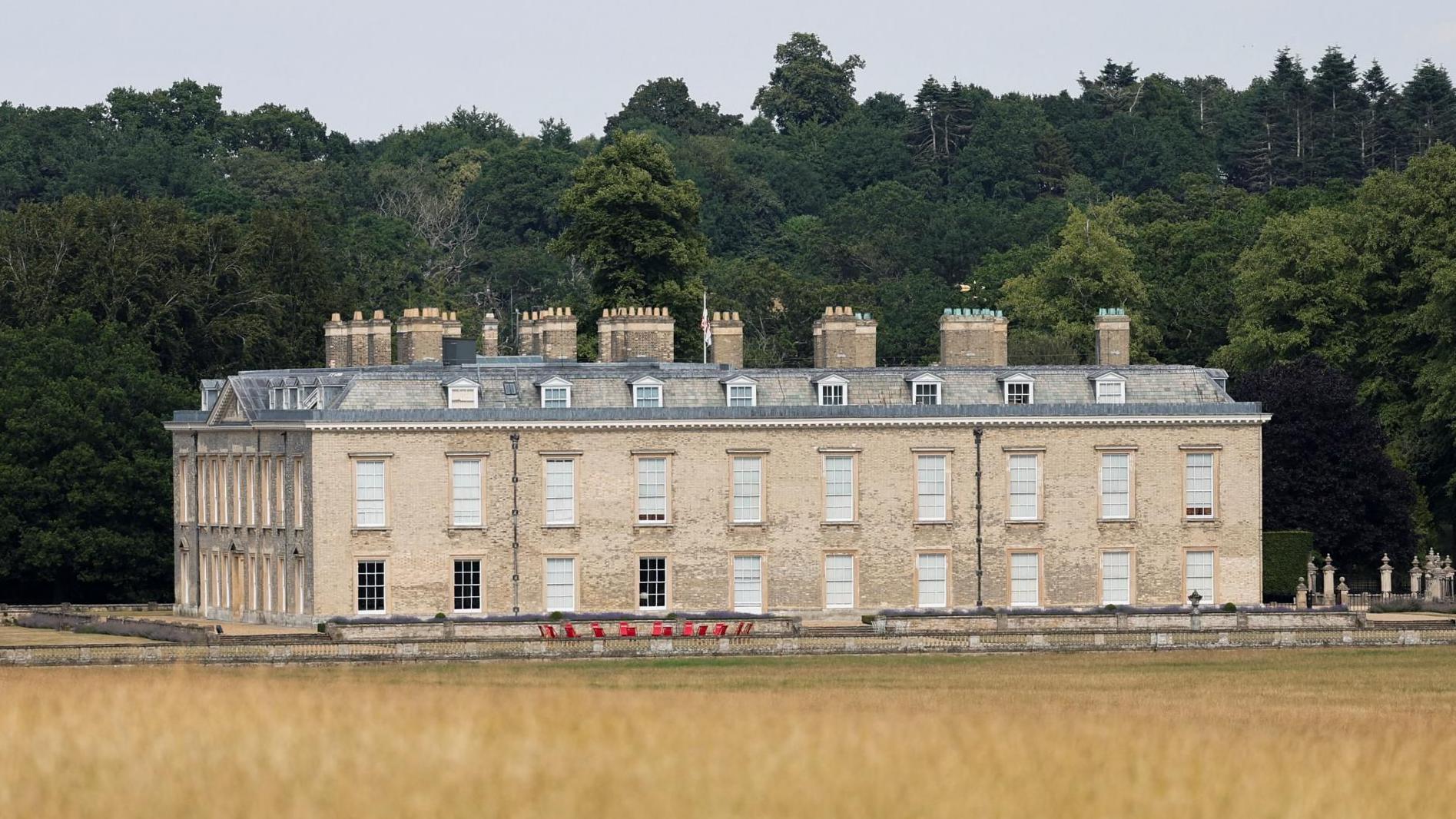 Althorp House, hogar de la familia Spencer y casa de la infancia de la difunta Diana.