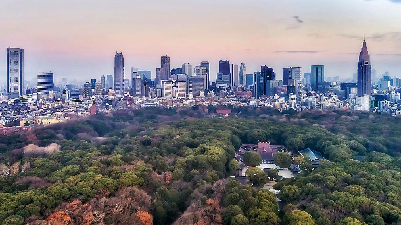 Ciudad en Japón 