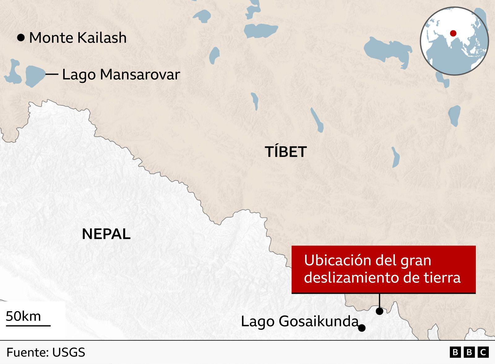 Qué causó la avalancha y otras 3 preguntas sobre la catástrofe que dejó cientos de muertos y desaparecidos en Nepal y Tíbet