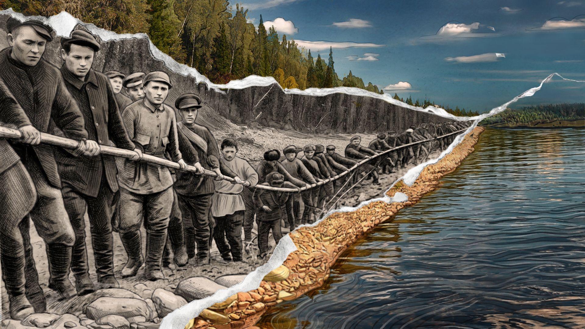 La playa de los huesos: cómo Rusia intenta olvidar la represión soviética (pero las pruebas siguen aflorando en un lago)