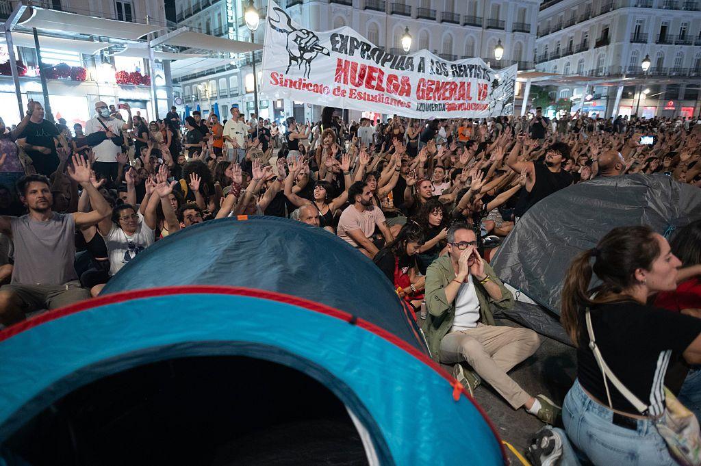Acampada en Sol