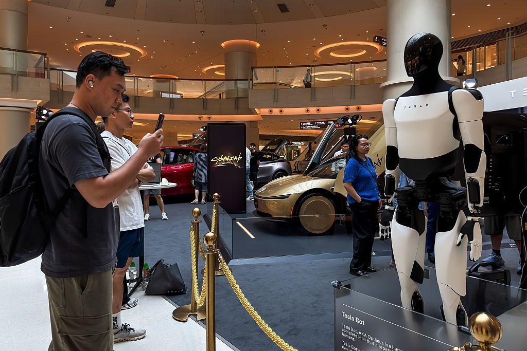 Exhibición de robots e IA