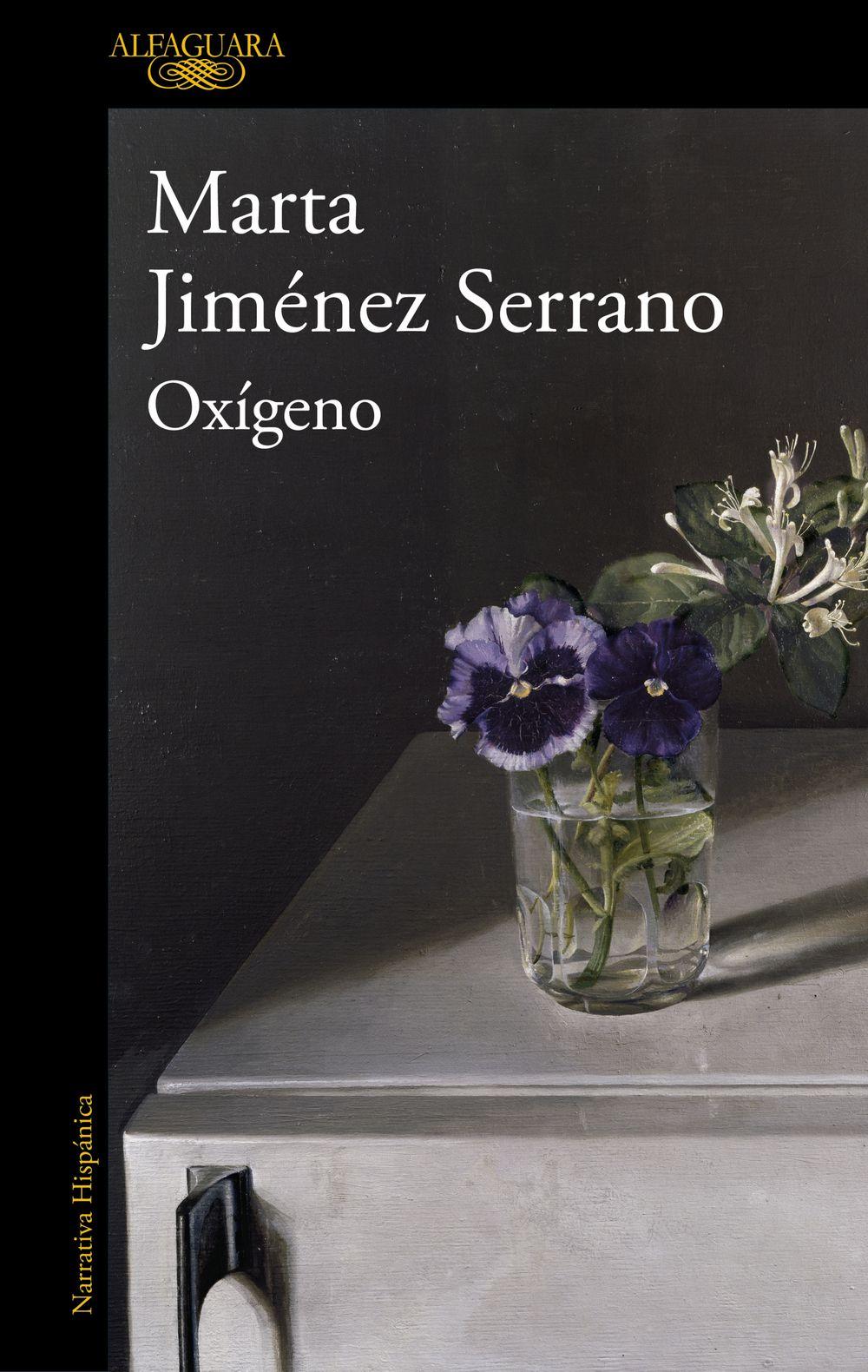 Portada del libro "Oxígeno" de Marta Jiménez Serrano. 