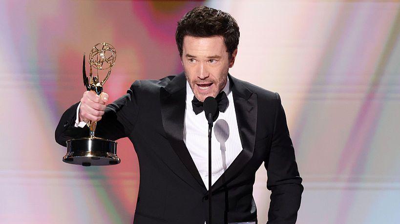 Tom Pelphrey en la 78.ª entrega de los premios Emmy celebrada en el Peacock Theater el 14 de septiembre de 2026 en Los Ángeles, California. (Foto de Rich Polk/Variety vía Getty Images)