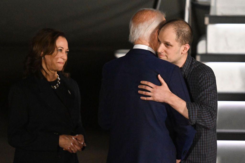 Gershkovich, Biden y Kamala 