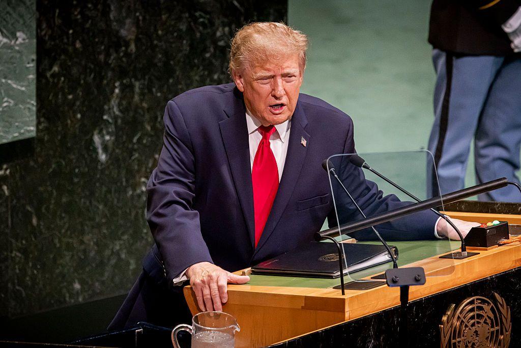 Trump habló ante la Asamblea General de la ONU el martes.