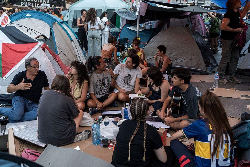 Acampada en Sol