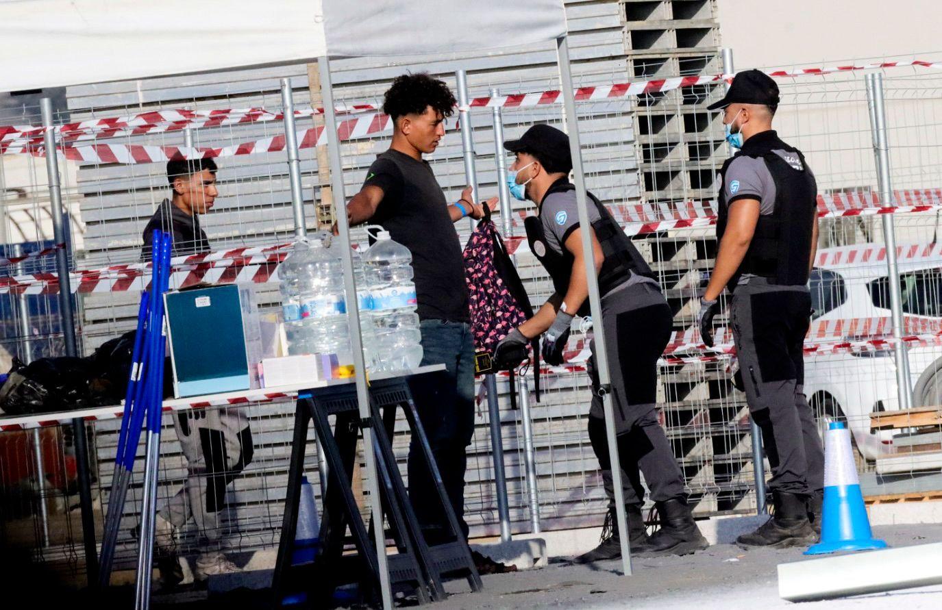 Migrantes en Ceuta