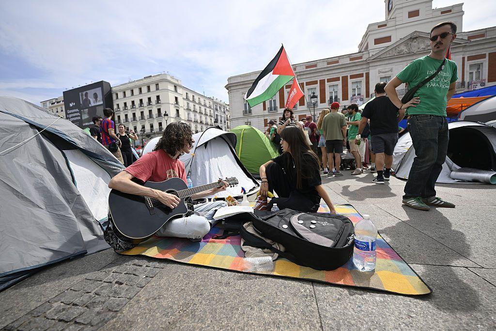 Acampada en Sol