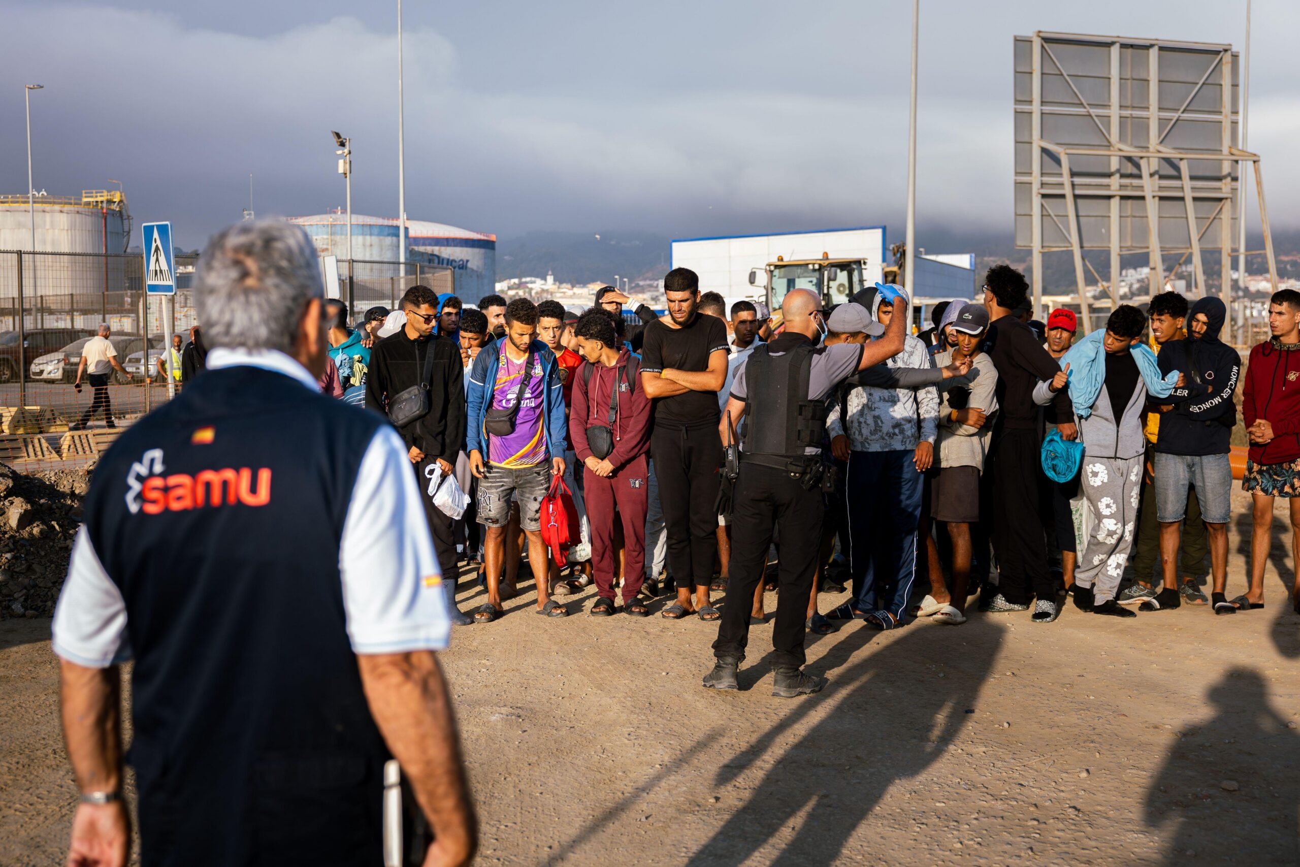 Migrantes en Ceuta