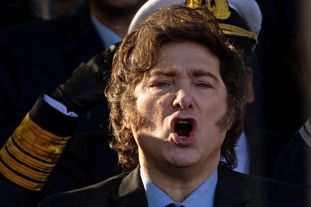 Javier Milei, el presidente de Argentina. 