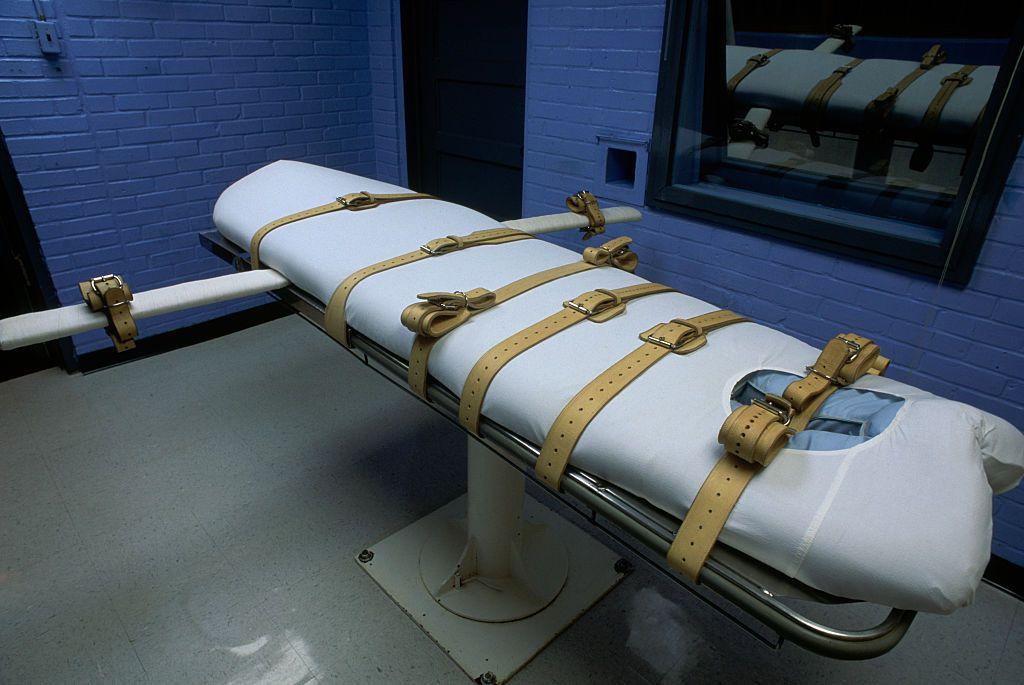 La cama donde se aplican la pena de muerte por inyección letal en EE.UU.