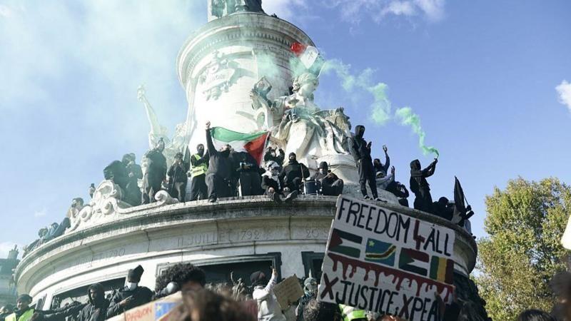 Protestas en París
