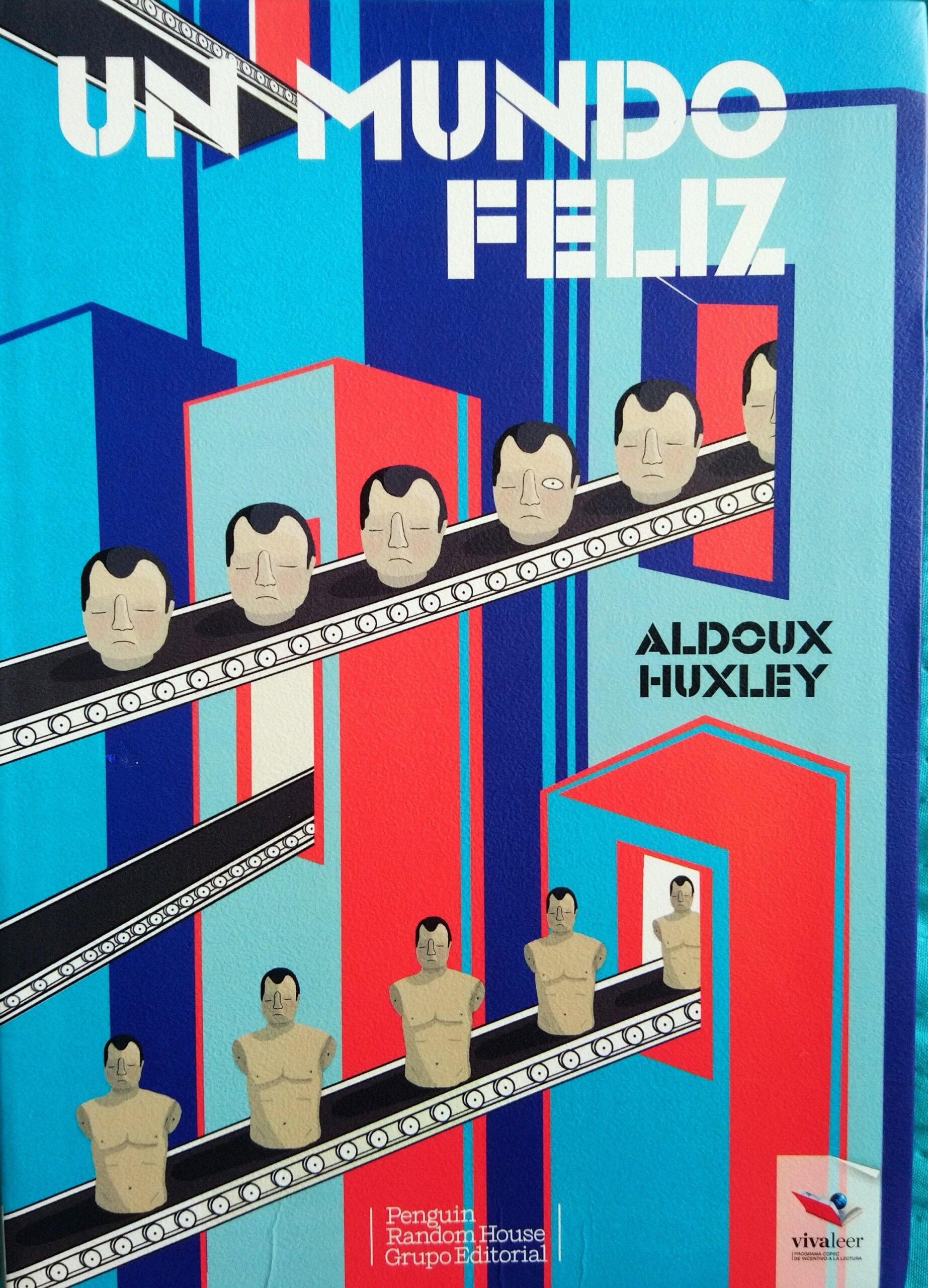 La portada del clásico Un mundo feliz, de Penguin Random House